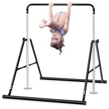 Gymnastics Bar for Height Adjustable Horizontal Bar Folding Gymnastics Junior...