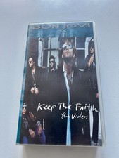 Bonjovi Keep The Faith The Videos Rock VHS Video Jon Bon Jovi VGC