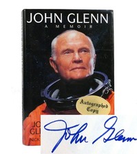 John Glenn JOHN GLENN: A MEMOIR Signed 1st Edition 1st Printing