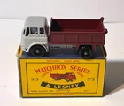 1961 Lesney Matchbox #3 Bedford Tipper Truck Excellent cond.  Box type C