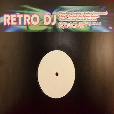 Rhythm Of Life - Touch Me - Retro DJ V1 - 90s Old Skool Classic 12'' Vinyl Record