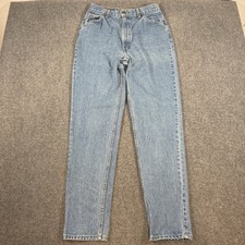 Vintage Levi's Orange Tab Jeans Womens 30 Fits 28x32 Blue Straight Leg Denim