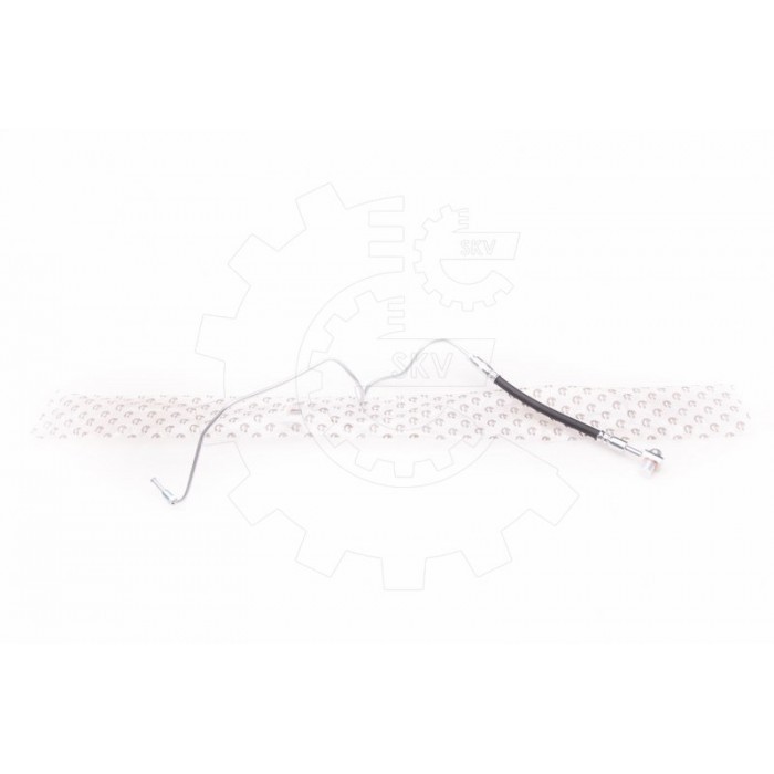 Flexible de frein arrière 1J0611763F haute pression en acier inoxydable pour Audi A3 et Golf 4