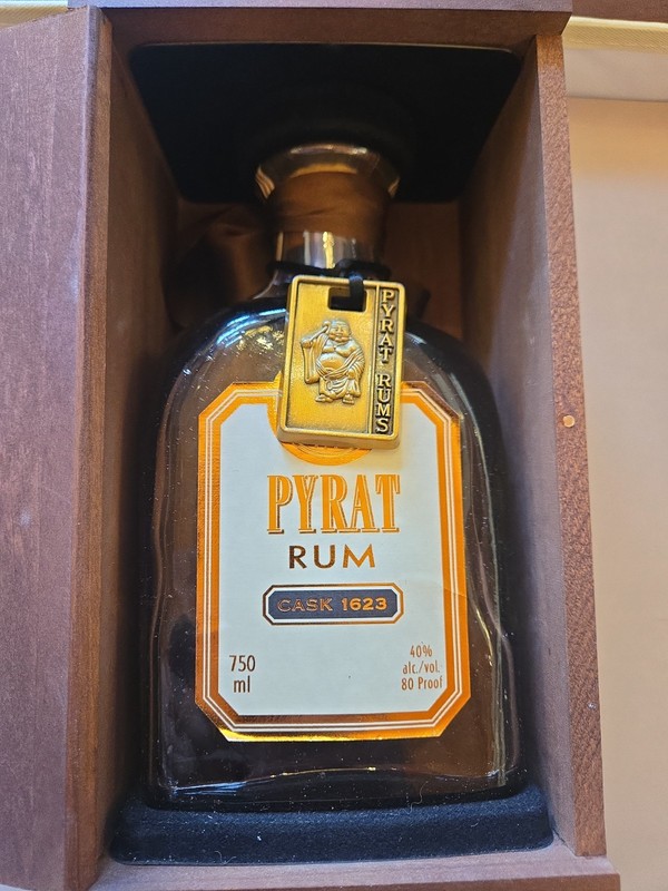 Pyrat Cask 1623 is an ultra-premium, highly collectible Rum