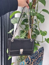 Zara Black Studded Crossbody Bag for Women 🖤