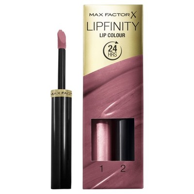 Max Factor Lipfinity Lippenfarbe (020 Angelic) 1 Stück (1er Pack), Angelic 