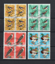 Stamp set Switzerland 1971 blocks of four used  see scan