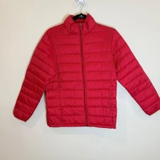 Amazon Essentials Red Puffer Jacket Full Zip Lightweight Warm Winter Coat XXL