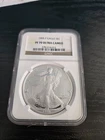 1995-P $1 1-oz Proof American Silver Eagle NGC PF70UC Brown Label