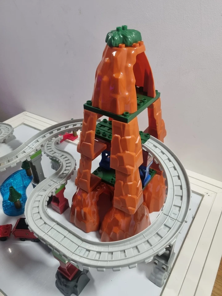 Thomas & Friends Misty Island Mega Bloks Set 10521 With Box And Manual Used Good - Image 4 of 4