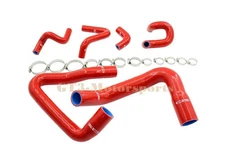 Red Silicone Coolant Radiator Hose For 1986-1993 Ford Mustang GT LX Cobra 5.0L