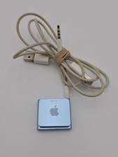 Apple iPod Shuffle 4th Gen 2GB Blue W/Clip MP3 Player USB