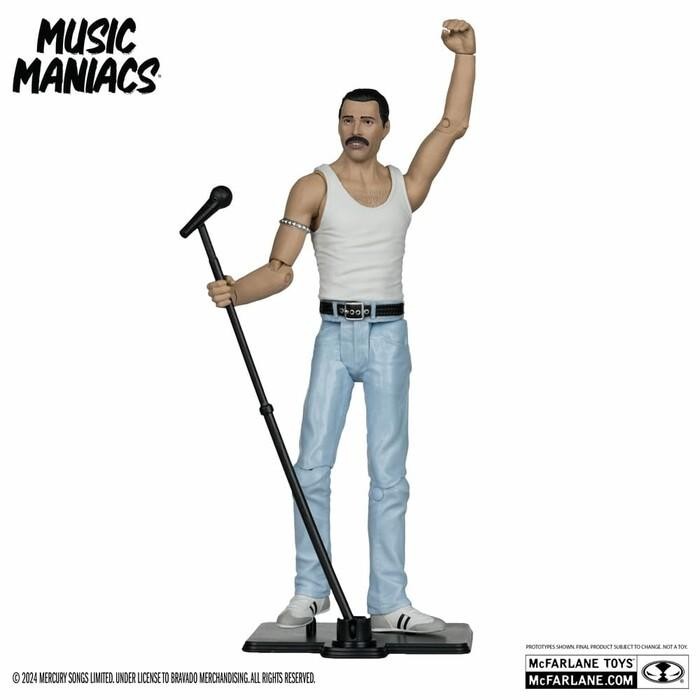 ROCK - Music Maniacs - Freddy Mercury Action Figure McFarlane