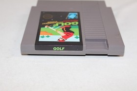 Golf NES Nintendo Complete CIB! Authentic! Non Rev-A 5 Screw Hangtab! Rare!