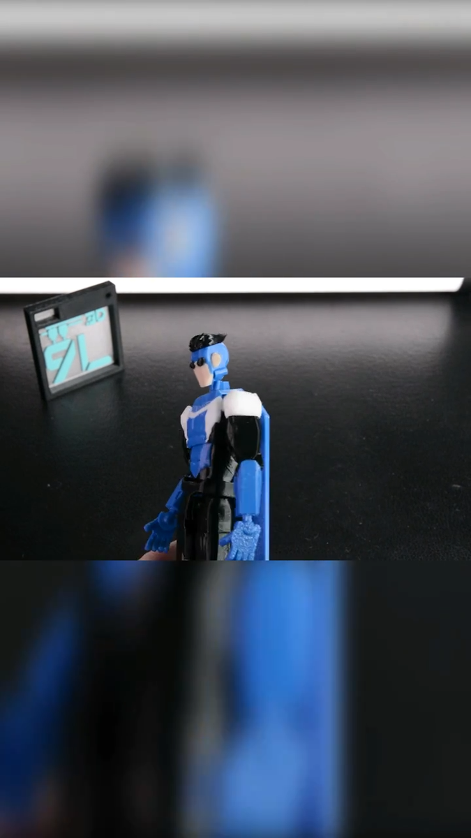3D Printed Invincible 2.0 Superhero T13 Action Figure Movable