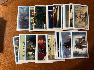 1996 Panini STAR WARS Trilogy 66 Sticker Cards Complete Set