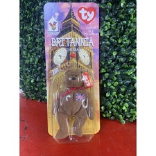 TY BRITANNIA THE BEAR - 1999 - Beanie Baby Ronald McDonald Edition SEALED