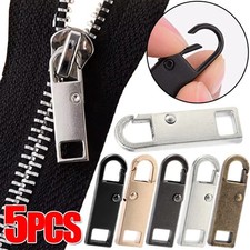 5x Zipper Fixer Repair Pull Tap for Pants, Luggage, Boots, Bags Replacement Tool