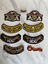 Lot patches Harley Davidson Harley Owners Group (Neufs) HOG