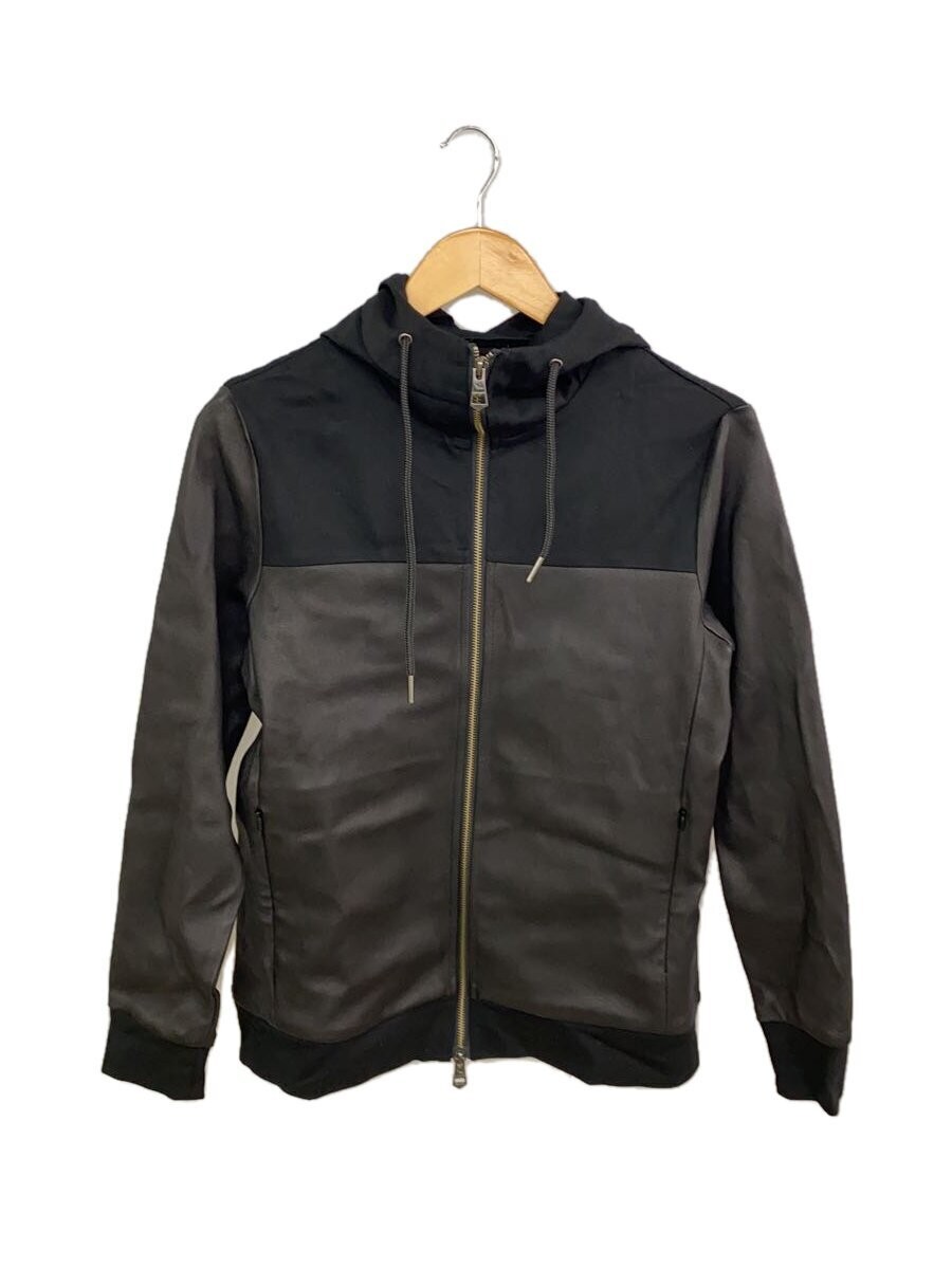 1Piu1Uguale3 Switchable Leather Jacket Blouson for Men in Plain Design