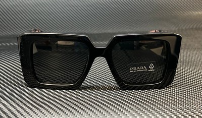 PRADA PR 23YS 1AB5S0 Black Grey Women display picture 2