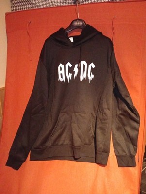 ACDC Hoodie, Kapuzenpullover, Pullover, schwarz