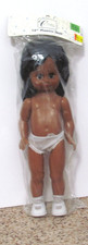 Vintage Create A Craft 13" Tall Black Plastic Doll - Marketed by Wal-Mart NOS