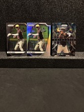 2025 Panini Prizm Baseball Leo De Vries Base, Silver, Prizmatic 