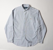 Men Ralph Lauren Shirt Blue Cotton 44 / XXL / 52 30RC