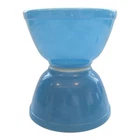 2 - Vintage Pyrex Robins Egg Blue 1 ½ Pint Mixing Bowl #401