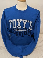 Foxy’s BVI Big Cotton Sweatshirt - Large -NWT