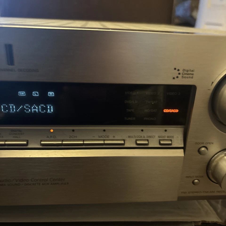 Sony STR-DB1070 Silver Audio Video Cinema Surround Sound Stereo FM Amplifier - Image 4 of 4