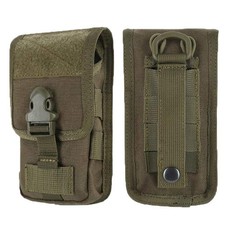 Dual Phone Holster Tactical Molle Carrying Case Smartphone Pouch Belt Holder