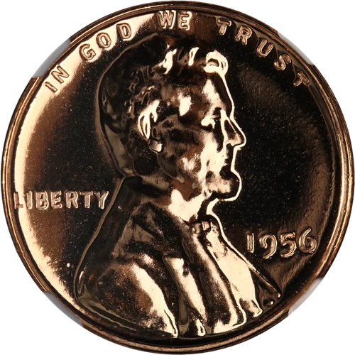 1956 Lincoln Cent Proof NGC PF68 RD Blazing Red Gem Superb Eye Appeal