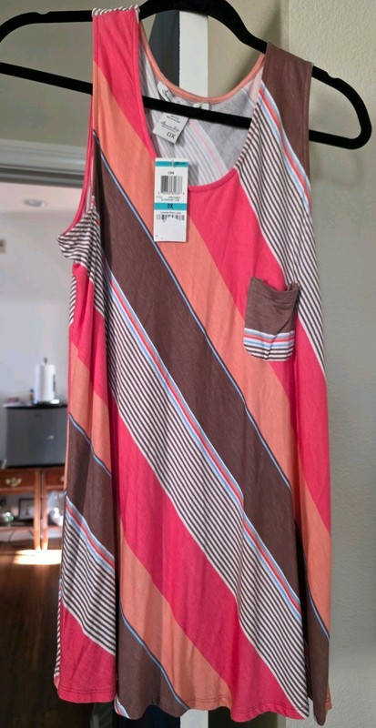 American Rag Cie Nwt Ladies Sleeveless Tank Tunic Macy's. Size 0x
