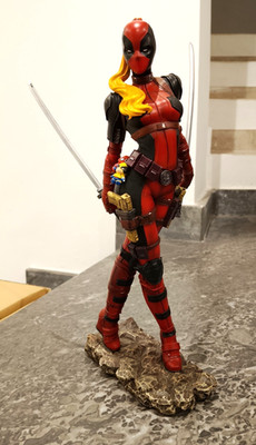 LADY DEADPOOL Statue 100% Resin MARVEL Maßstab 1/6 cm 30