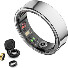 Smart Ring Health Tracker, Smart Rings for Men Women, No Subscription Required