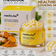 medicube Kojic Acid Turmeric Niacinamide 5 Dark Spot Face Cream 1.86 oz