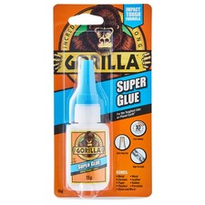 Gorilla Super Glue 15g All Purpose Impact Tough & Fast Setting with Anti Clog