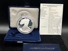 1995-P $1 Proof Silver American Silver Eagle $1 US Coin COA + OGP B3