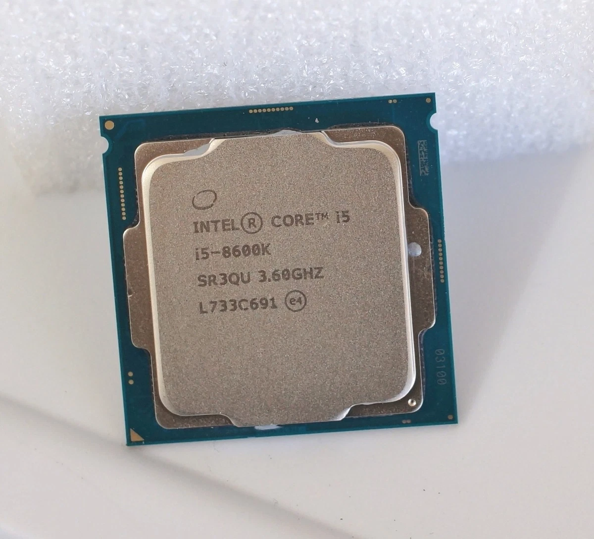 Intel Core i5-8600K Processor Model LGA 1151/H4 Socket Type 6 Core