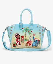 Loungefly Lilo & Stitch Tropical Holiday Satchel Bag NEW WITH TAGS