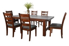 Sunny Designs Extension Wood Dining Table Set