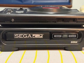 sega genesis console model 1& sega cd model 1 working w/ orig power cords