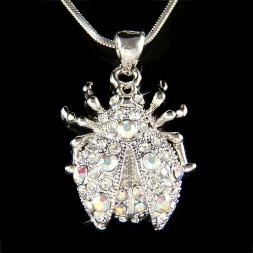 Swarovski cheap ladybug necklace