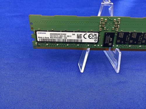M321R4GA3BB0-CQK SAMSUNG 32 Go (1X32 Go) 2RX8 PC5-4800B RDIMM Mémoire - Photo 3/6