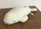 Vintage Cascade Toy Beluga Whale Plush Stuffed Animal Ocean mammal 12”