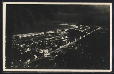 Ansichtskarte Rio de Janeiro, Leme e Copacabana 1928 