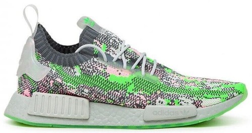 adidas gazelle silver green womens NMD_R1 STLT Primeknit Core Black / Noble Green / Bold Green | Adidas