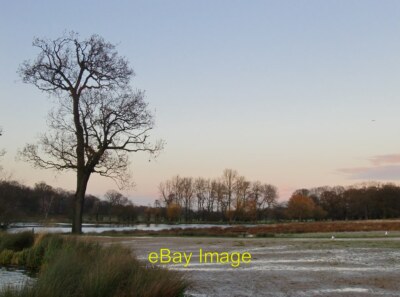 Photo 6x4 At the Pen Ponds in December after rain A bright sky in the ear c2015